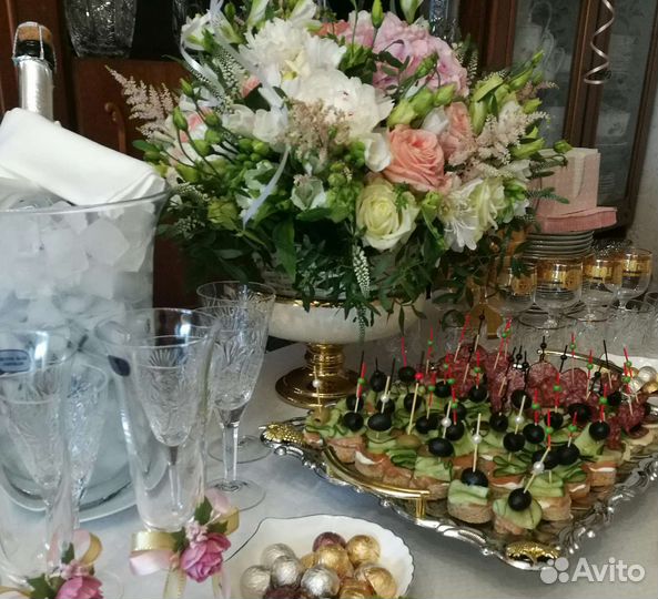 Набор подносов 2 шт металл