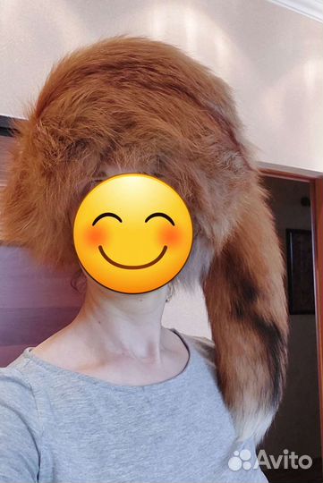 Шапка из лисы