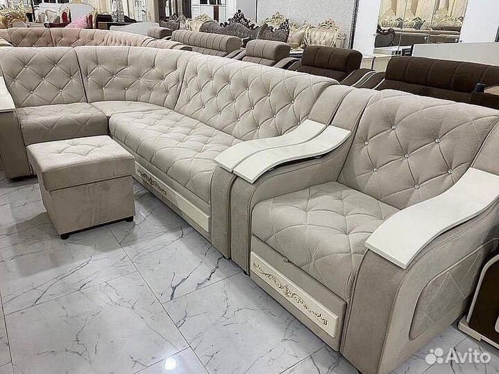 Диван с креслом