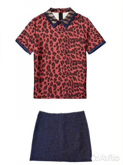 Блузка scotch & soda с юбкой