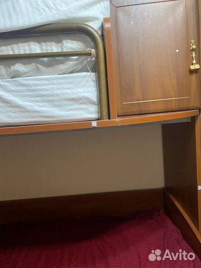 Двухъярусная кровать бу с матрасами