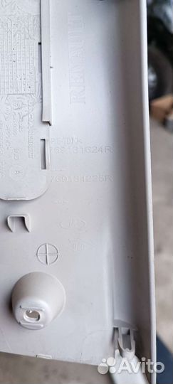 Обшивка средней стойки renault sandero 2