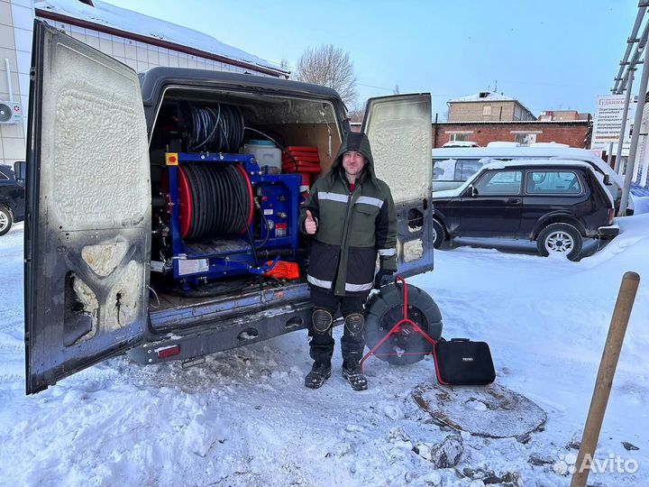 Прочистка канализации, устраняем засоры