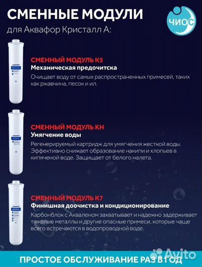 Фильтр для воды аквафор