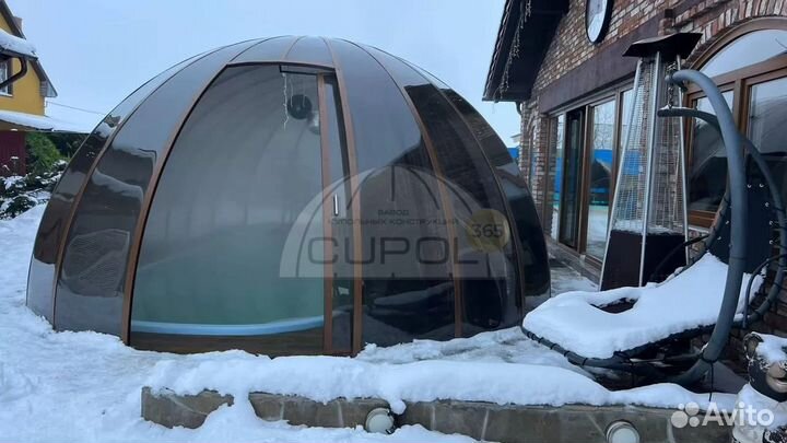 Купол для бассейна. Тент для бассейна