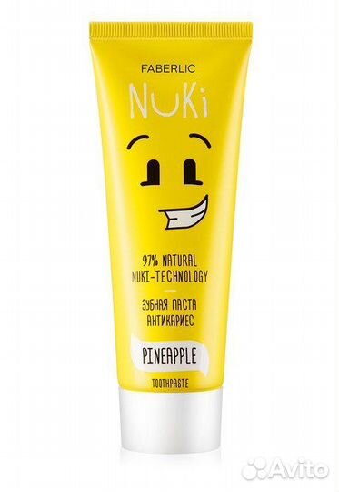 Зубная паста nuki от Faberlic