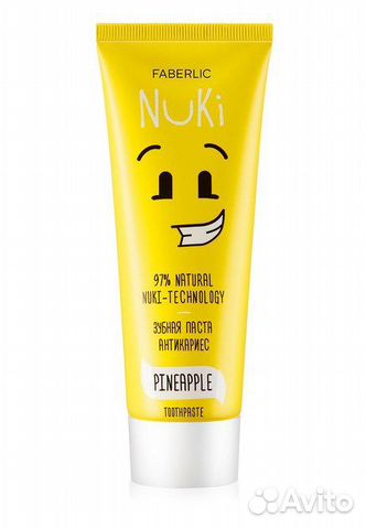Зубная паста nuki от Faberlic