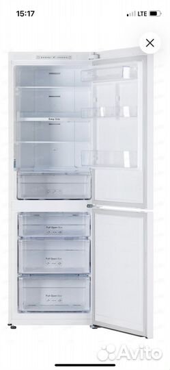 Холодильник Samsung RB30A30N0WW/WT, белый