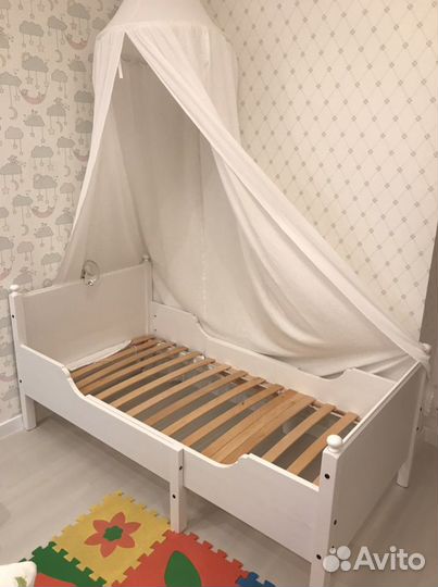 Детская кровать IKEA и матрас