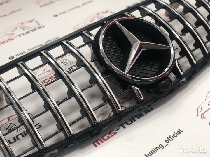 Решетка Mercedes GLC Coupe Panamericana п/к + AMG