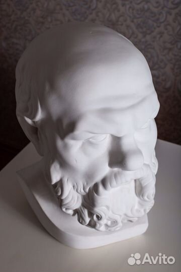 Гипсовая голова Сократ