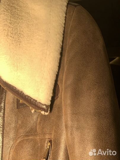 Дубленка укороченная авиатор