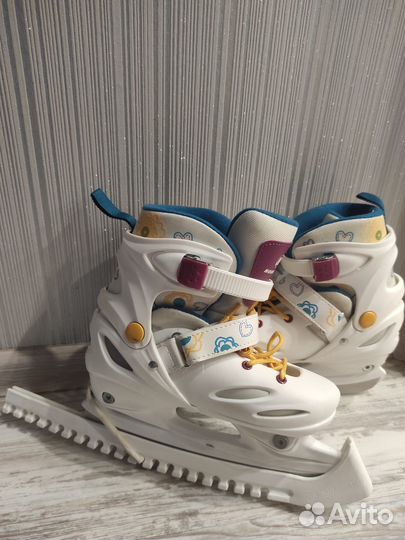 Коньки раздвижные 34 37