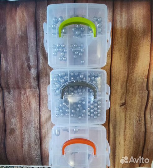 Набор 120шт рыболовные груза Чебурашки