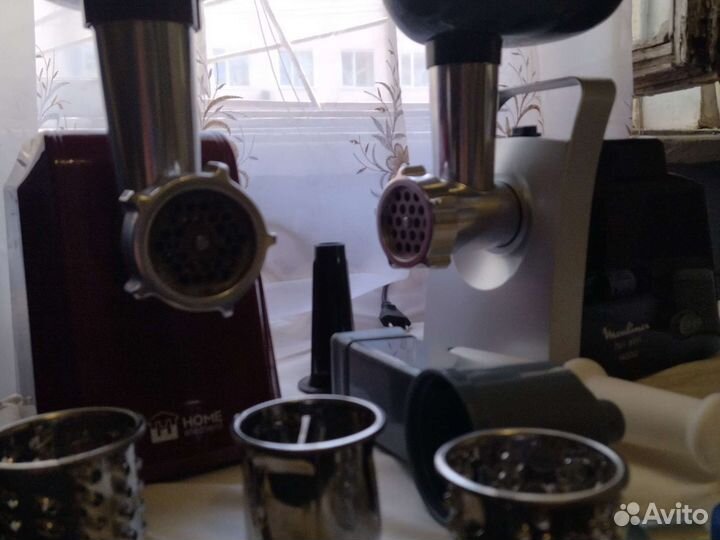 Электромясорубка бу