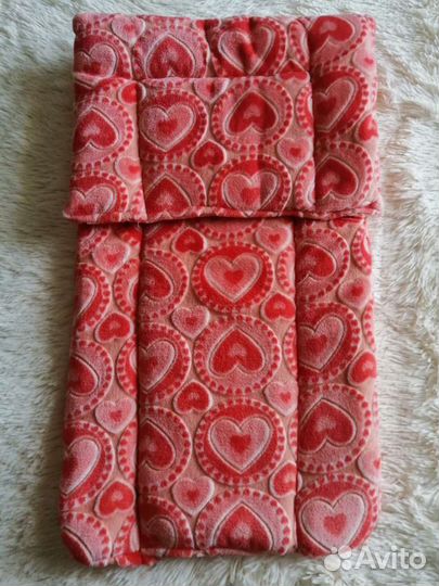 Комплект в коляску (матрасик, подушка, плед)