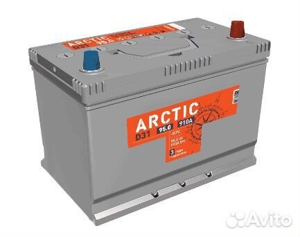 Аккумулятор 95 Ач Titan Arctic Asia 870А