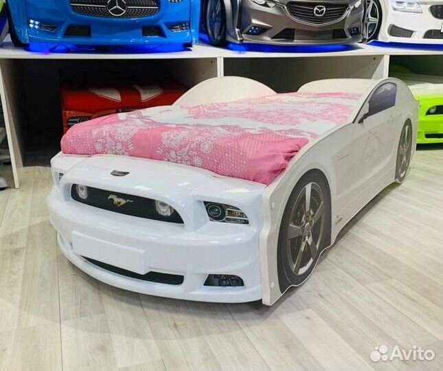 Кровать-машина Мустанг