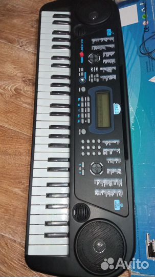 Детский синтезатор с микрофоном