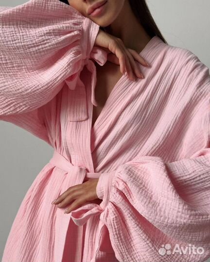 Летний костюм из муслина женский