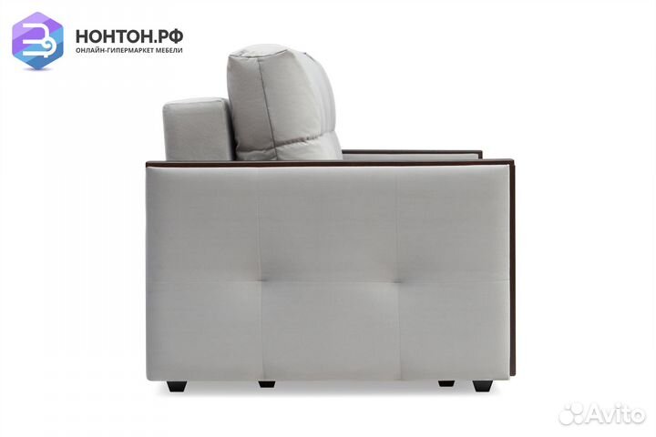 Диван еврокнижка Инсайд 3-х местный серый