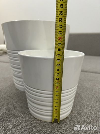 Кашпо IKEA muskot керамика