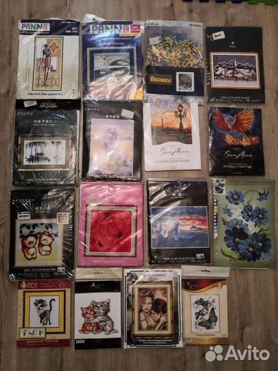 Вышивка крестиком 3 (наборы, схемы)