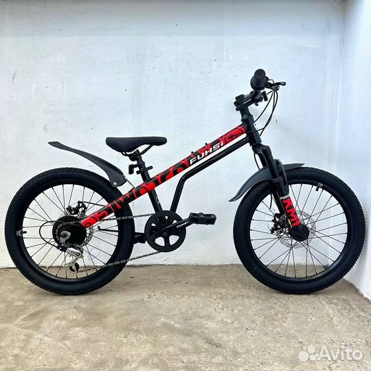 Велосипед fuhsi 608/7ск 20д чёрный