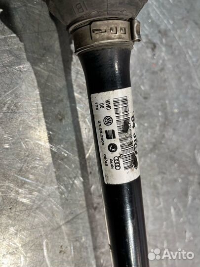 Привод перед. прав. Volkswagen Tiguan 2008