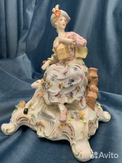 Статуэтка Meissen. Старинная