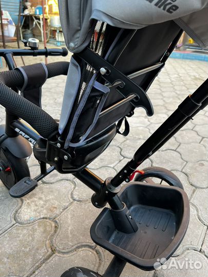 Трехколесный велосипед коляска