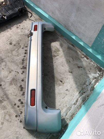 Задний бампер ваз 2111