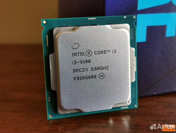 Процессор intel core i3 9100