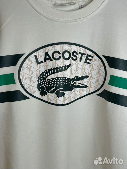 Свитшот кофта джемпер lacoste