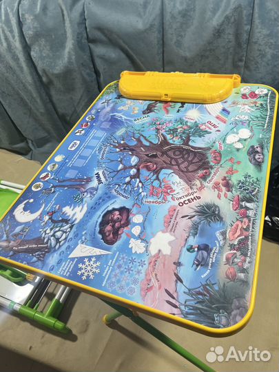 Мольберт, стол, стул