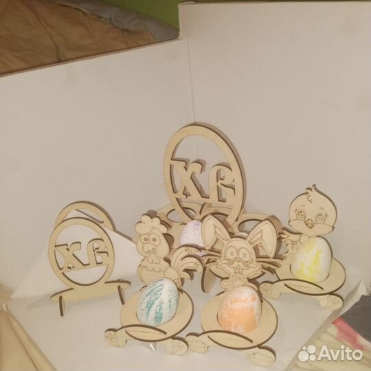 Подставки для яиц пасхальные