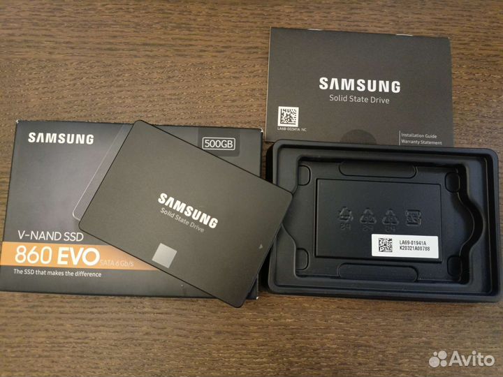 Твердотельный диск SSD Samsung Evo 860 500gb