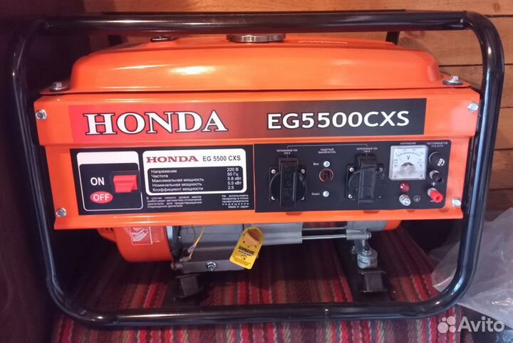 Бензогенератор eg5500cxs (аналог)