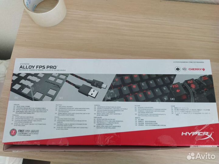 Механическая клавиатура Hyperx Alloy Fps Pro