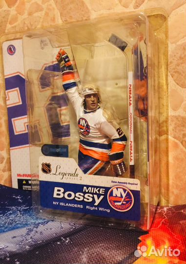 McFarlane Фигурка хоккеиста NHL Mike Bossy (NYI)