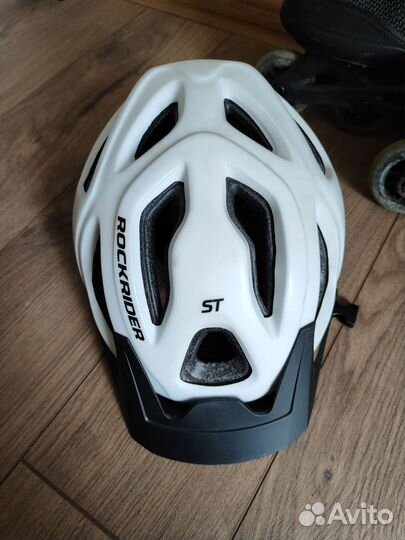 Роликовые коньки мужские 44 взрослые +шлем