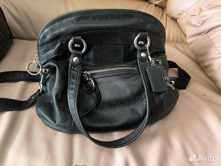 Сумка женская натуральная кожа бу