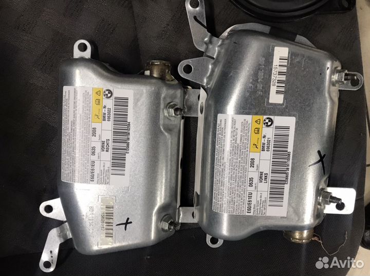 SRS передней двери 6963021. 6963022. BMW. E60. E61