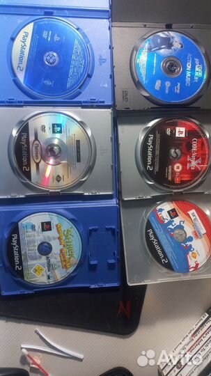 Диски с играми дляsony ps2