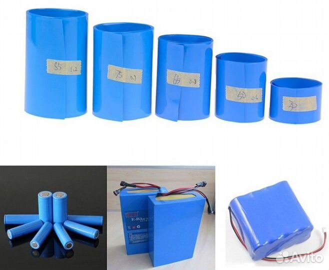 Термоусадка для 18650 30-85-300мм