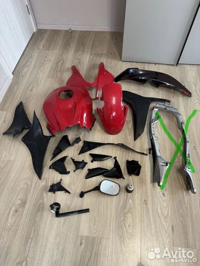 Пластик Honda cbr600 rr