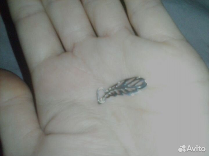 Чокер и серебряная подвеска (новая)