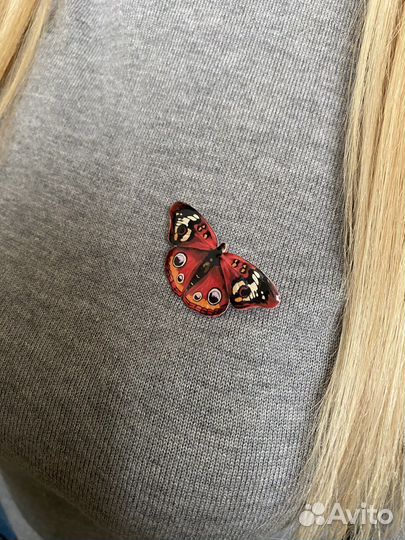 Брошь бабочка