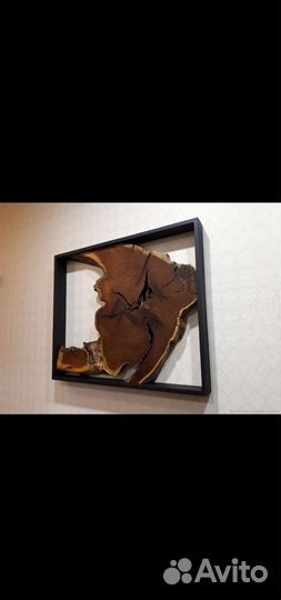 Панно картина из дерева