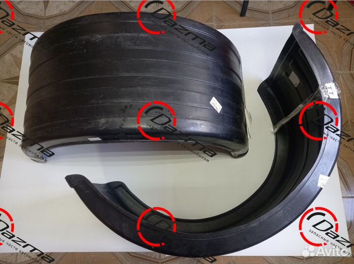 Novline K500 Крыло пластиковое заднее hyundai HD/i